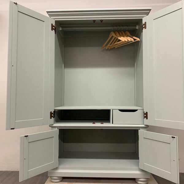 Greystokes Grey Armoire