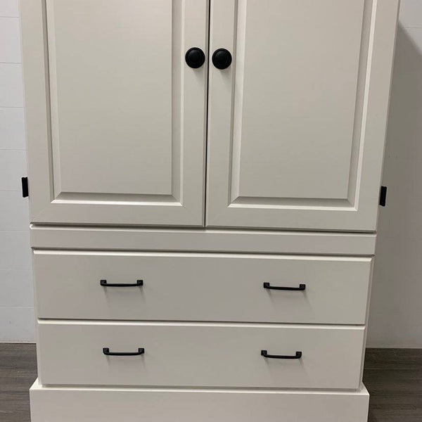 Little White Storage Cabinet
