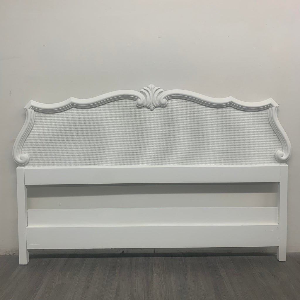 Little White Queen Headboard