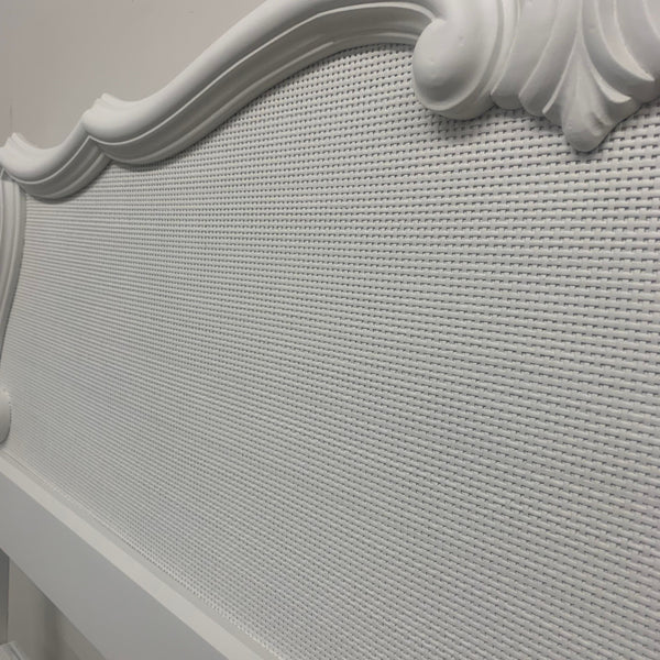 Little White Queen Headboard