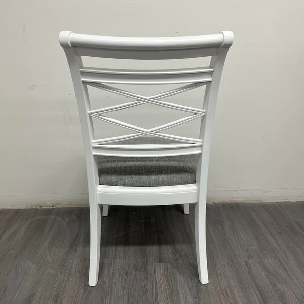 Little White Accent Chair