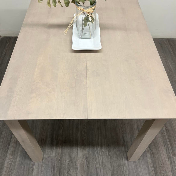 Burlap Dining Table