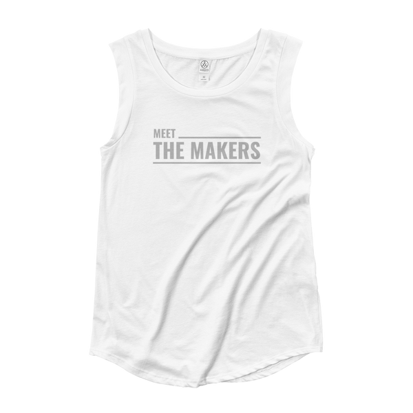 Meet the Makers Ladies’ Cap Sleeve T-Shirt