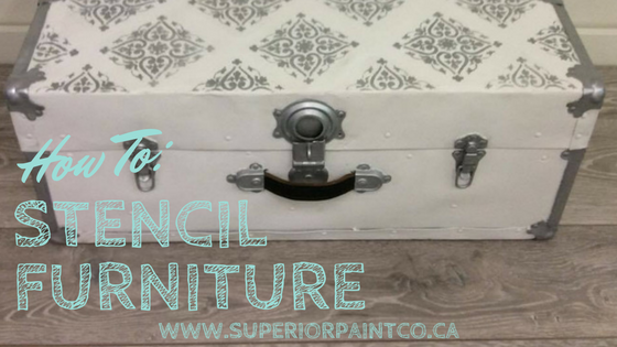 How To: Stencil Your Furniture
