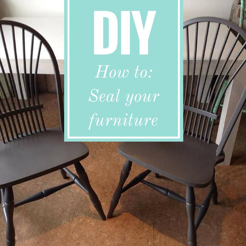 How To: Seal Furniture