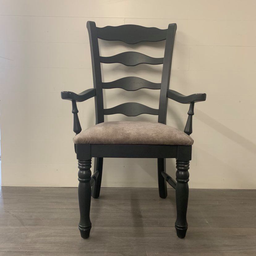 Farmhouse Cast Black Accent Chair