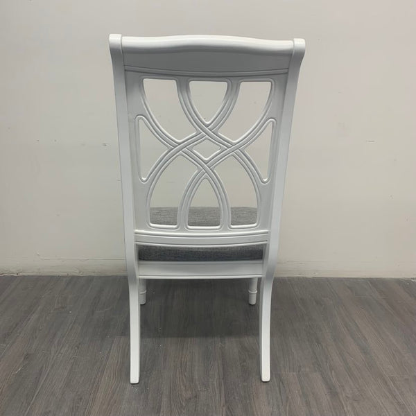 4 Little White Dining Chairs