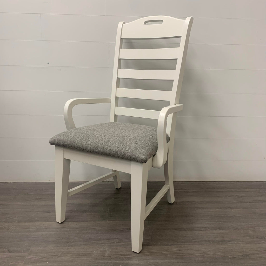 Little White Accent Chair