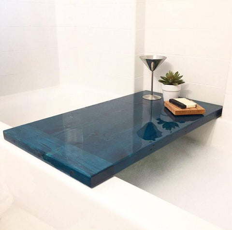 Pine Resin Bathtub Tables